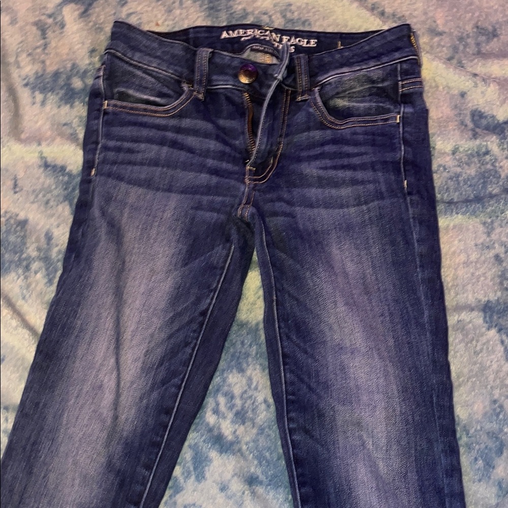 American Eagle Outfitters Women's Indigo Skinny Jeans